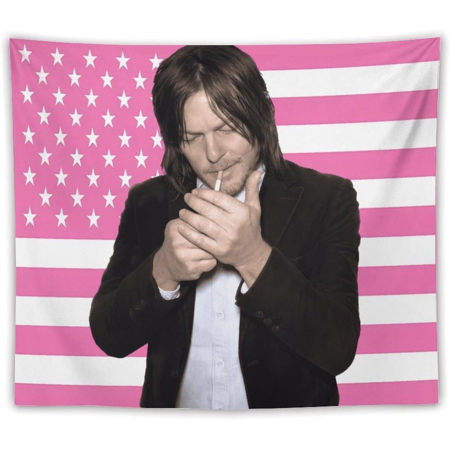 Tapestry ykhjsdmz daryl star dixon pink 75x100