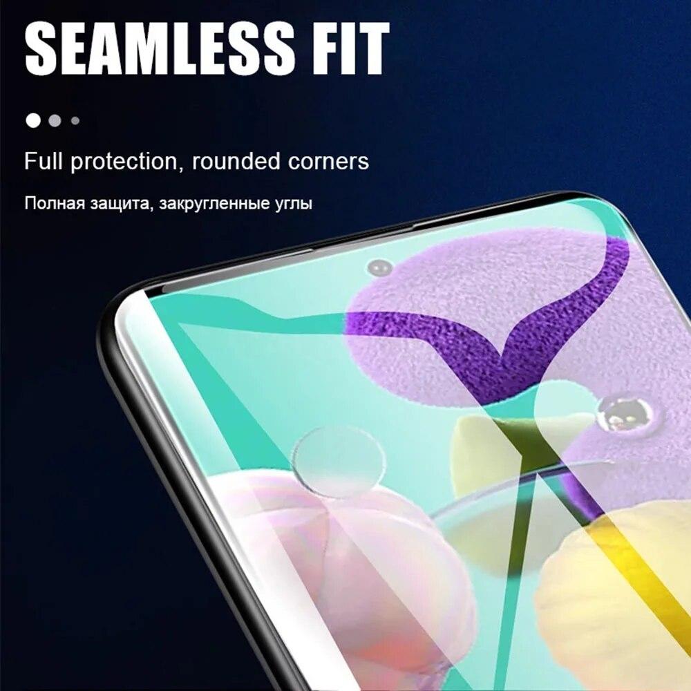 3Pcs Hydrogel Film For Samsung Galaxy A51 A32 A52 A50 A40 A20e A72 A10 A21s Screen Protector On Samsung A51 A71 A32 5G No Glass