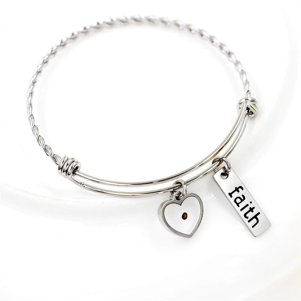 Adjustable Stretch Stainless Steel Geometric Bracelet For Men Women