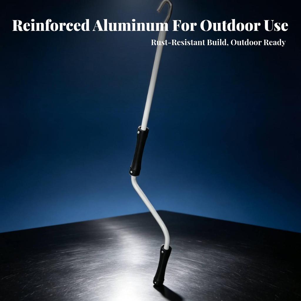 Long-Reach Awning Crank Handle Efficient, Rod, for Shopfront