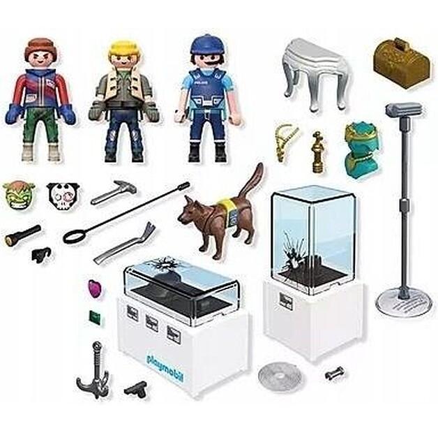 Конструктор пластиковый Playmobil Action Heroes 71876 Погоня в парке