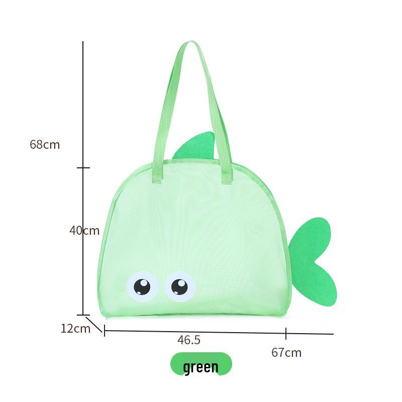 2025 Large Capacity Multi-Functional Beach Mesh Bag for Outdoor Swimming Toys