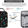 Spaces Solar Isolierte Lunchbox für Jungen Mädchen Wiederverwendbare Thermische Lunchtasche Auslaufsichere Kühltasche Bento-Tasche für Schule Reise Picknick
