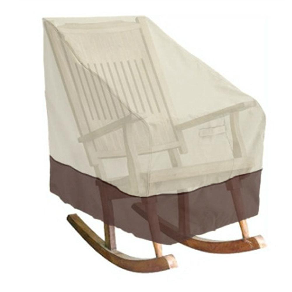 70x83x99cm Einzel-Schaukelstuhlbezug Hofstuhl Staubschutz Gartenmöbelzubehör