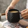 Simple Ceramic Mug Matte Stone Pattern Drinking Cup Niche Neutral Tea Cup Coffee Cup Home Couple Cup