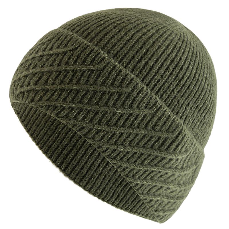 New Unisex Winter Hats Fashion Simple Beanie Hat Streetwear Knitted Hats Men Women Ski Beanie Cap