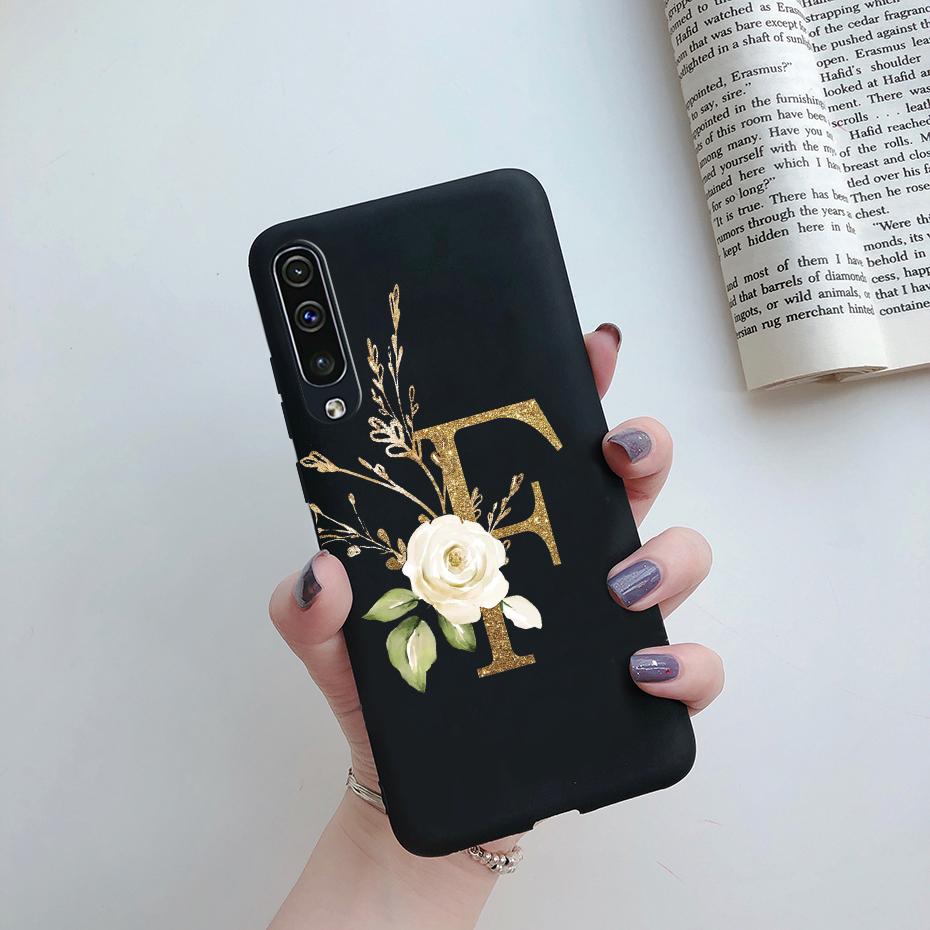 Case For Samsung Galaxy A50 A30 Case Silicone Cute Letters Soft Back Cover For Samsung Galaxy A30S A 30 50 A50S Case 2019 bumper