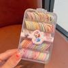 Dopamine Color Hair Ties for Kids: High Elasticity, Gentle On Hair, Canned for Convenience