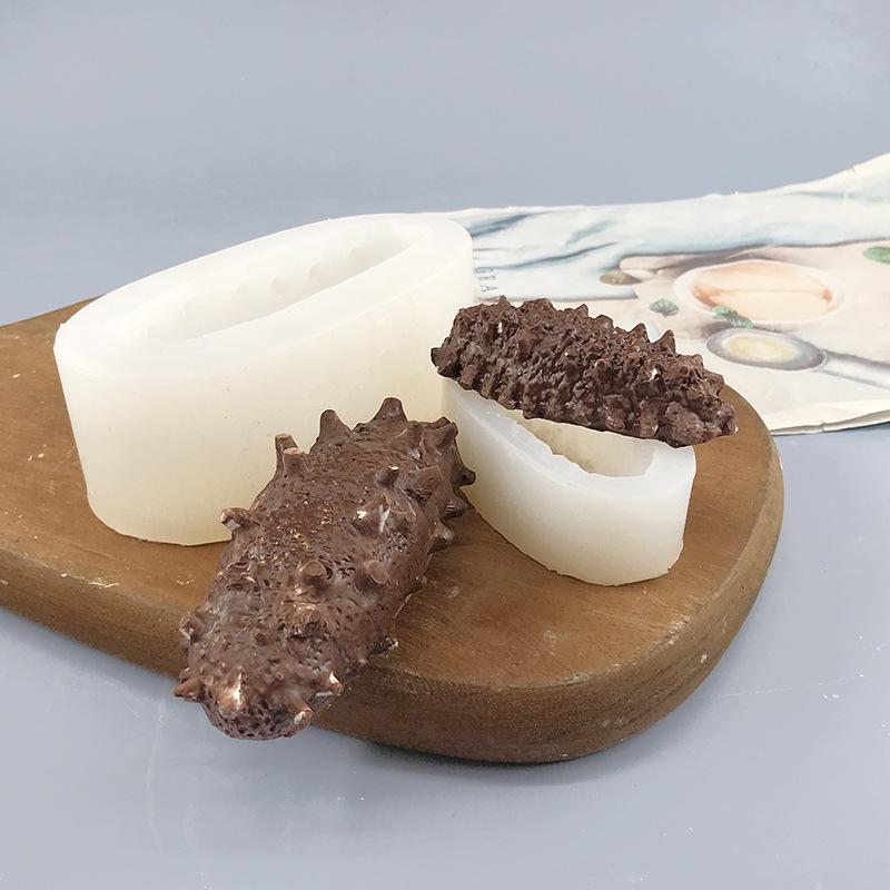 Formă de silicon Castravete de mare pentru copt, ciocolată, mousse, lumânare și ipsos
