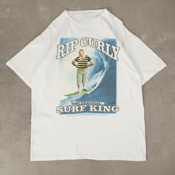 Vintage The Three Stooges Rip Curly T-shirt All Size S to 5XL IL973 Unisex T-Shirt XXXXL