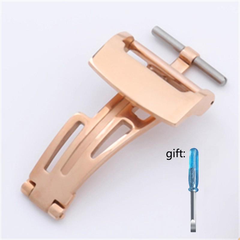 Folding Clasp 18mm TopStainless Steel Fold Buckle For AP Strap For Audemars Belt For Piguet Accessories Leather Rubber Watchband