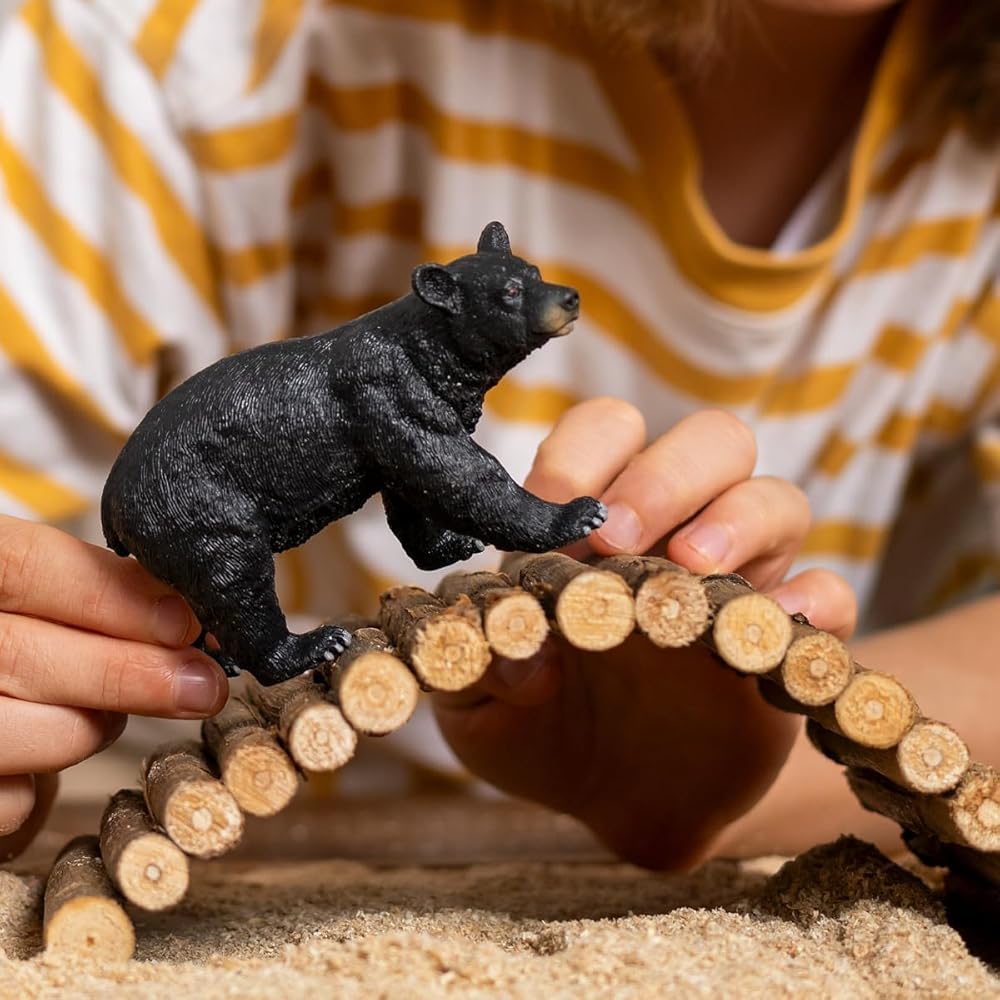 Schleich Wildlife American Black Bear Figure 14869 Realistic Design Educational Toy