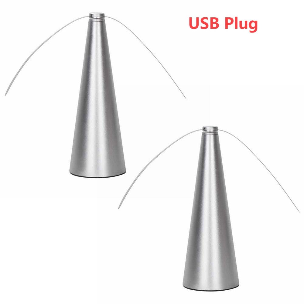 1/2PCS Fly Repellent Automatic Fan Fly Fans Pest Repellent Table Fan Bug Repellent Keep Flies Away Battery Powered /USB Plug