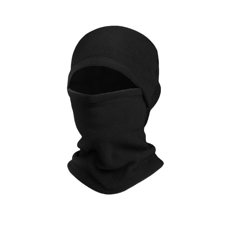 Windproof and Warm Cycling Balaclava: Fleece and Velvet One-Piece Autumn/Winter Hat