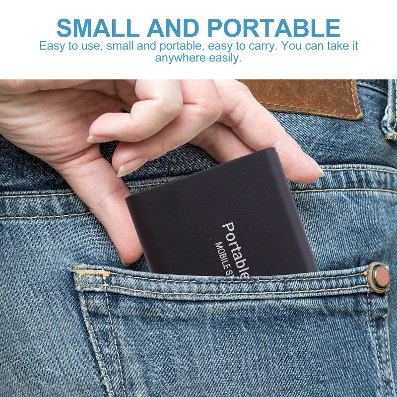 High-Speed 1TB/2TB SSD Solid-State Drive for Mobile Expansion