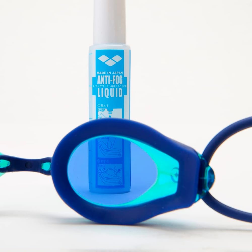 Arena Splash Unisex Swimming Goggles Free Size Mirror Lens Anti-Fog Competitive Swim Gear