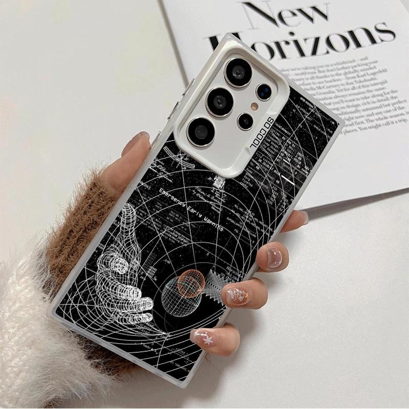 

Physics Chemical Mathematics Soft Phone Case for Samsung Galaxy S24 S25 FE S26 Edge S23 Ultra S22 Plus S21 + Shockproof Cover Ba Samsung S24 Plus