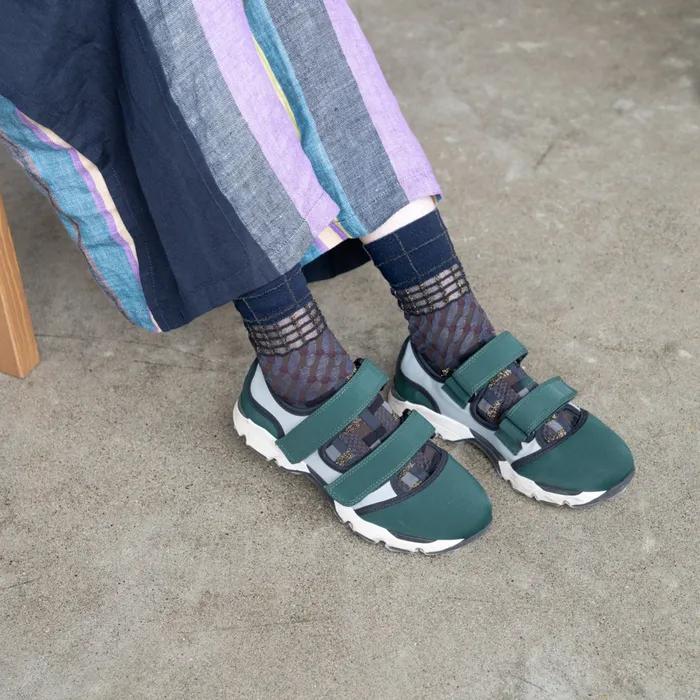 Cross Patch Socks - Navy [CQ-CT-24-1-N7M-075]