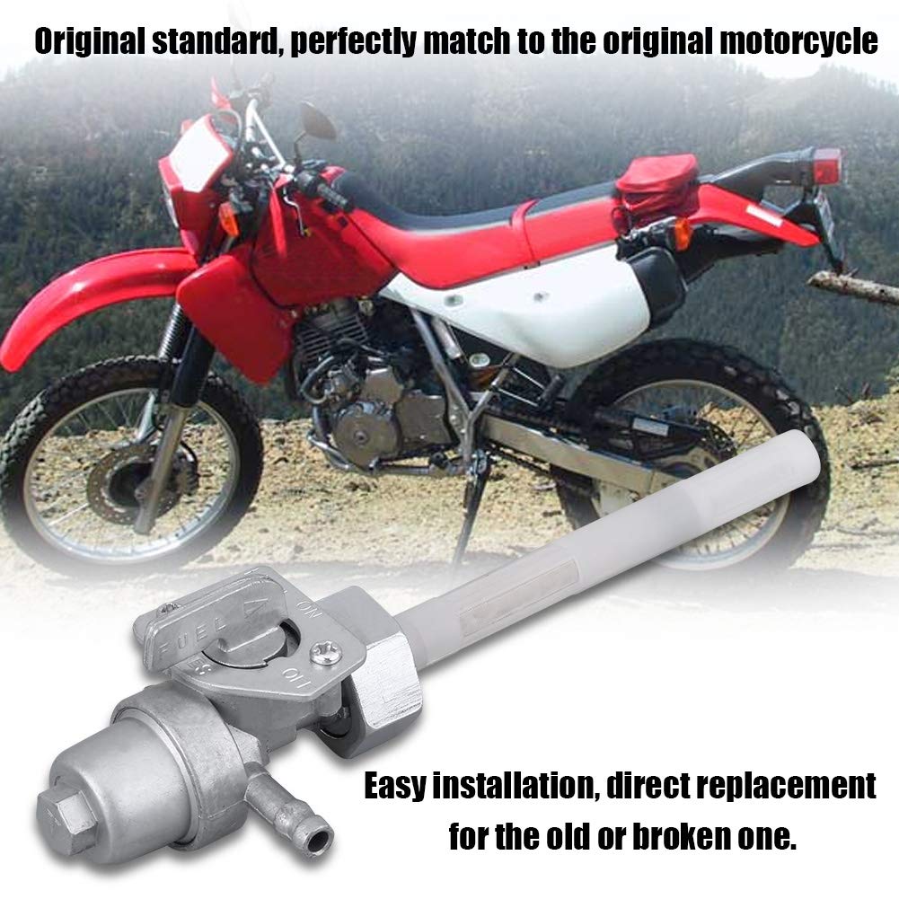 Fuelcok Honda Gasoline Faucet -Qiilu Fuel Cock Fuel Tank Switch Valve for Petcock Honda/TRX300/TRX250/CB750/CB900/CMX250C/XR650L/18mm x1