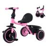 Toddler Tricycle for 2-5 Year Old, Folding Kids Trike with Adjustable Seat, Storage, Carbon Steel Frame, Handlebar Grips for Outdoor Play, Tricycle