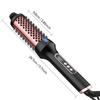 65W Roller Comb Hair Harmless Negative Ion Hair Straightening Comb Curl Straight Dual Purpose