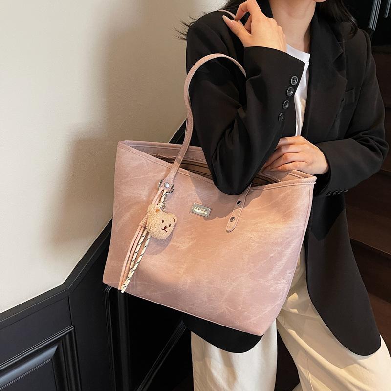 Large Capacity Commuter Tote Bag New Versatile Fashion Shoulder Underarm Bag Handbag