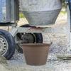 Reinforced Thickened Plastic Bucket Portable Concrete Cement Sand Bucket Handle Design for Construction Portable Sand Bucket,