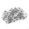 100 Pcs Fishing Locks Brooches Made Of Rotating Stainless Steel