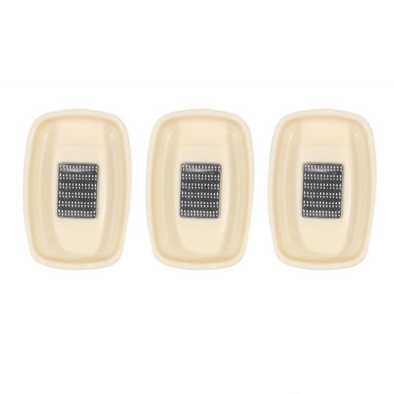 3PCS Kitchen Ginger Garlic Press Masher Set Practical Wasabi Mustard Grinder Multifunctional Fruit Vegetable Crusher Tool For Cooking Food Prep