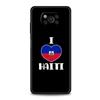Shipping Haiti Flag Phone Case For For Xiaomi Poco X6 X5 Pro X4 X3 NFC F5 Pro F4 F3 GT M5 M4 Pro 5G M3 C51 C50 C55 Soft Cover