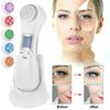Face Photon RF Radio Frequency EMS Mesotherapy Led Light Therapy Microcurrent Ultrasonic Vibration Face Lifting Massage 6 In 1