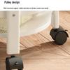 Hufeng Folding Kitchen Storage Trolley with Baskets