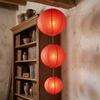 10-40cm Chinese Lanterns Ball Paper Hanging Lanterns Lighting Hanging Round Lantern  New Year