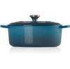 Жаровня Le Creuset Signature овальная 29 см глубокая тиловая 4,7 л (21178296422430)
