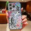 Flowers Leaves Print Case For iPhone 17 18 Pro Max Magnetic For Magsafe Hybrid Matte Cover For iPhone 16 15 14 13 Pro Max