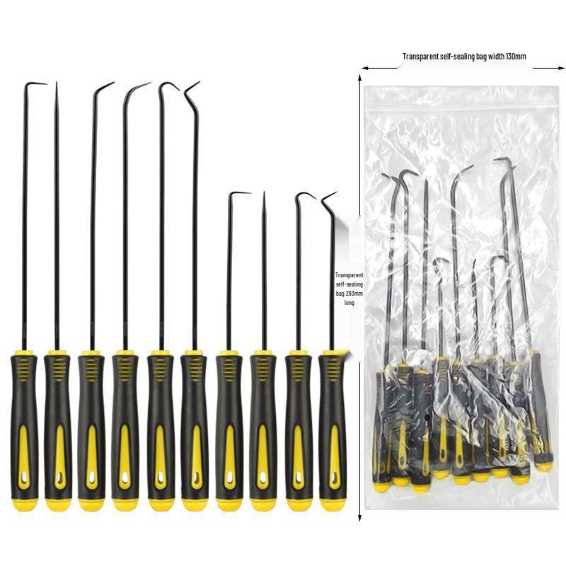 10-Piece Car Oil Seal & O-ring Puller Screwdriver Set for Tire Repair