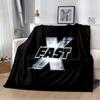 HD 10 Fast & Furious X  3D Printed Soft Plush Blanket,Flannel Blanket Throw Blanket for Living Room Bedroom Bed Sofa Picnic Kids