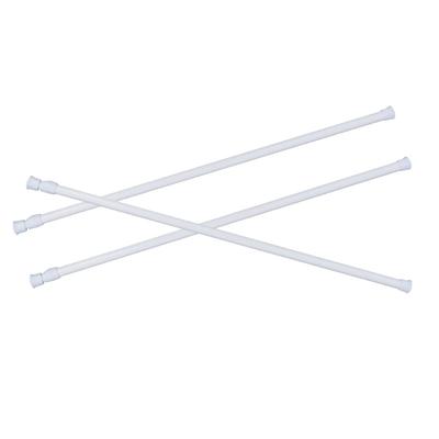 3 Pièces Métal Lisse Réglable Fenêtres et Portes Vitrées Barre de Sécurité avec Barre à Verrouillage Coulissant