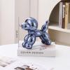 Figurina Cane Ospite in Ceramica Decorazione Casa Decorazione Stanza Accessori Ufficio Animale Nordico Sculture Decorative Figurina