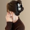 Headwear Butterfly Hair Claw Rhinestone Large Shark Clip Fashion Acetate Hair Crab Clip  Streetwear