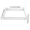 4Pcs/Set Stainless Steel Camp Stove Wind Shelter Foldable Detachable Stove Windscreen 40 Holes Wind Shielding Ring