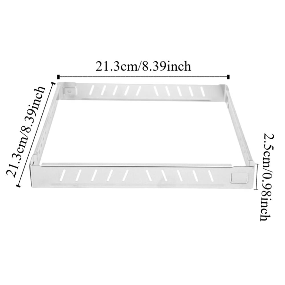 4Pcs/Set Stainless Steel Camp Stove Wind Shelter Foldable Detachable Stove Windscreen 40 Holes Wind Shielding Ring