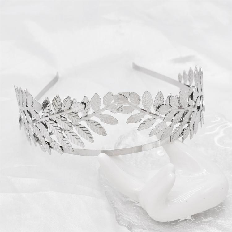 Halloween Kopfschmuck Blatt-Haarbänder Braut Griechisches Blumiges Haaraccessoire für Kostümpartys Modischer Look