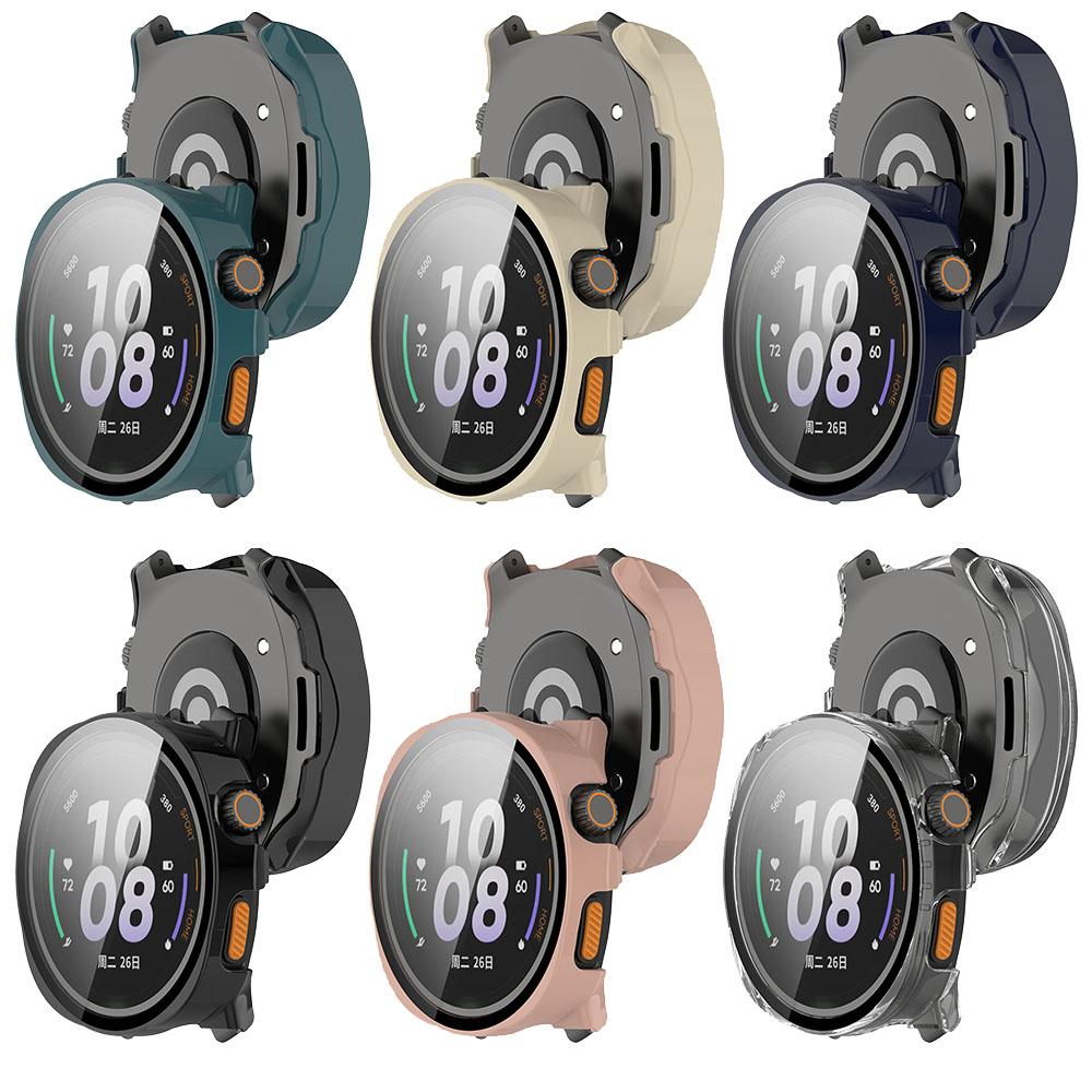 Funda de Cristal Protectora Completa Para Keep Watch Pilot 1 SmartWatch Protector de Pantalla Fundas Cubierta Carcasa + Película de Vidrio Templado 2 en 1