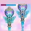 Girl Light Sound Crystal Magic Wand With Music And Flashing For Children Entertainment Play