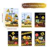 Children's Coloring Books Jungle Animal Mermaid Construction Vehicle Unicorn Drawing Book School Early Education Stationery Toys