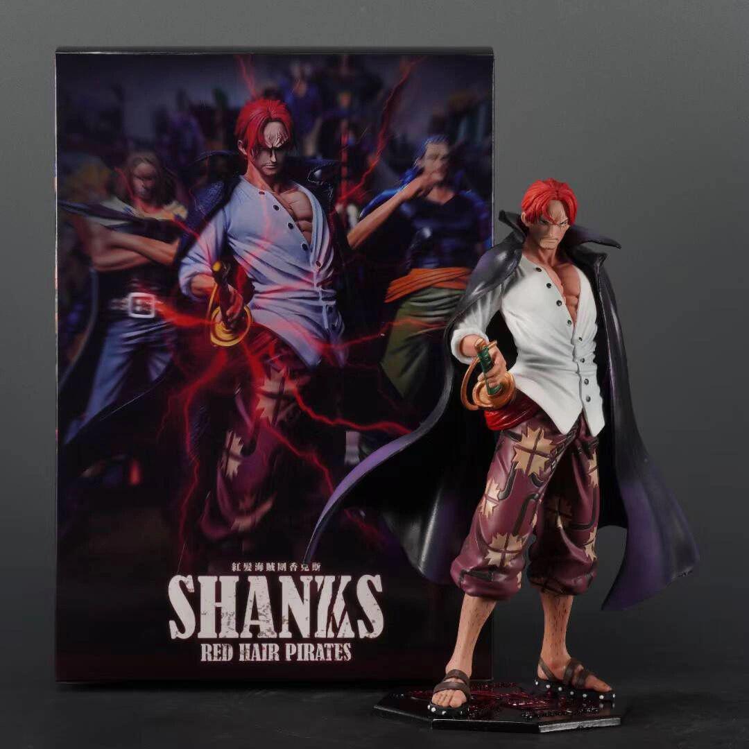 

Новая фигурка из аниме One Piece Рыжеволосый Шанкс Фигурки Действия Мультяшная Фигурка Модель ПВХ Кукла Коллекция Украшение Детская Игрушка Подарок