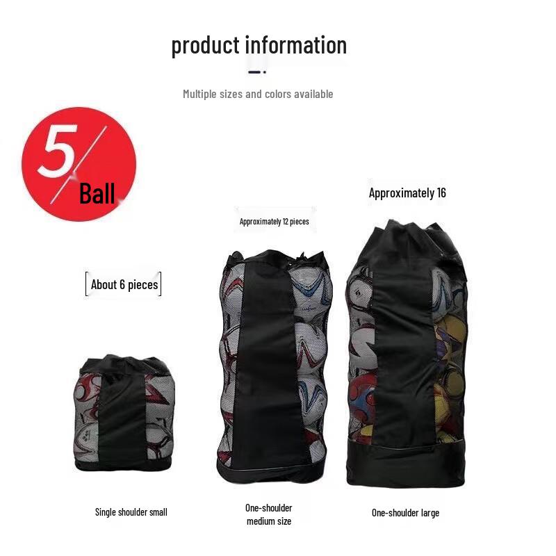 Спортивная сумка-сетка на одно плечо большой емкости Thunderbolt