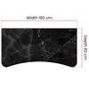 Arozzi Custom Desk Mouse Pad Arena Desk Pad D050 Custom Desk Mouse Pad for Arena Gaming Desk Waterproof Washable ARENA-D050 []