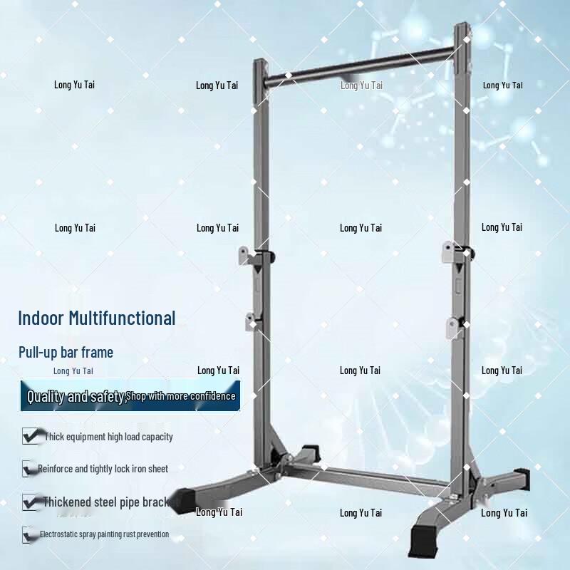 Adjustable Fitness Pull-up and Barbell Rack